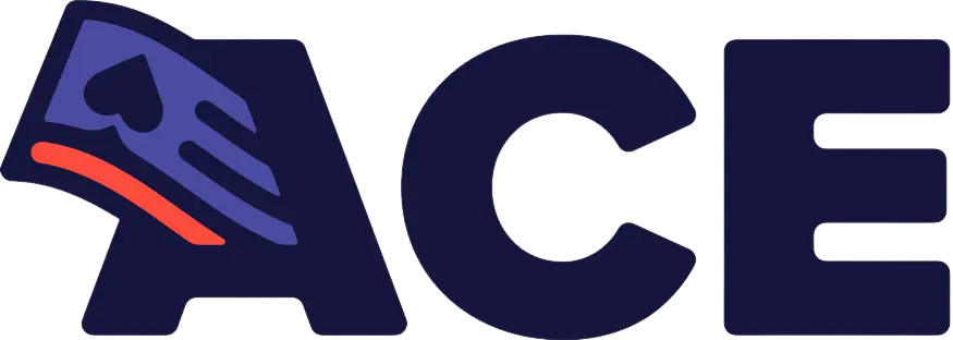 ACE.com logo for social casino review